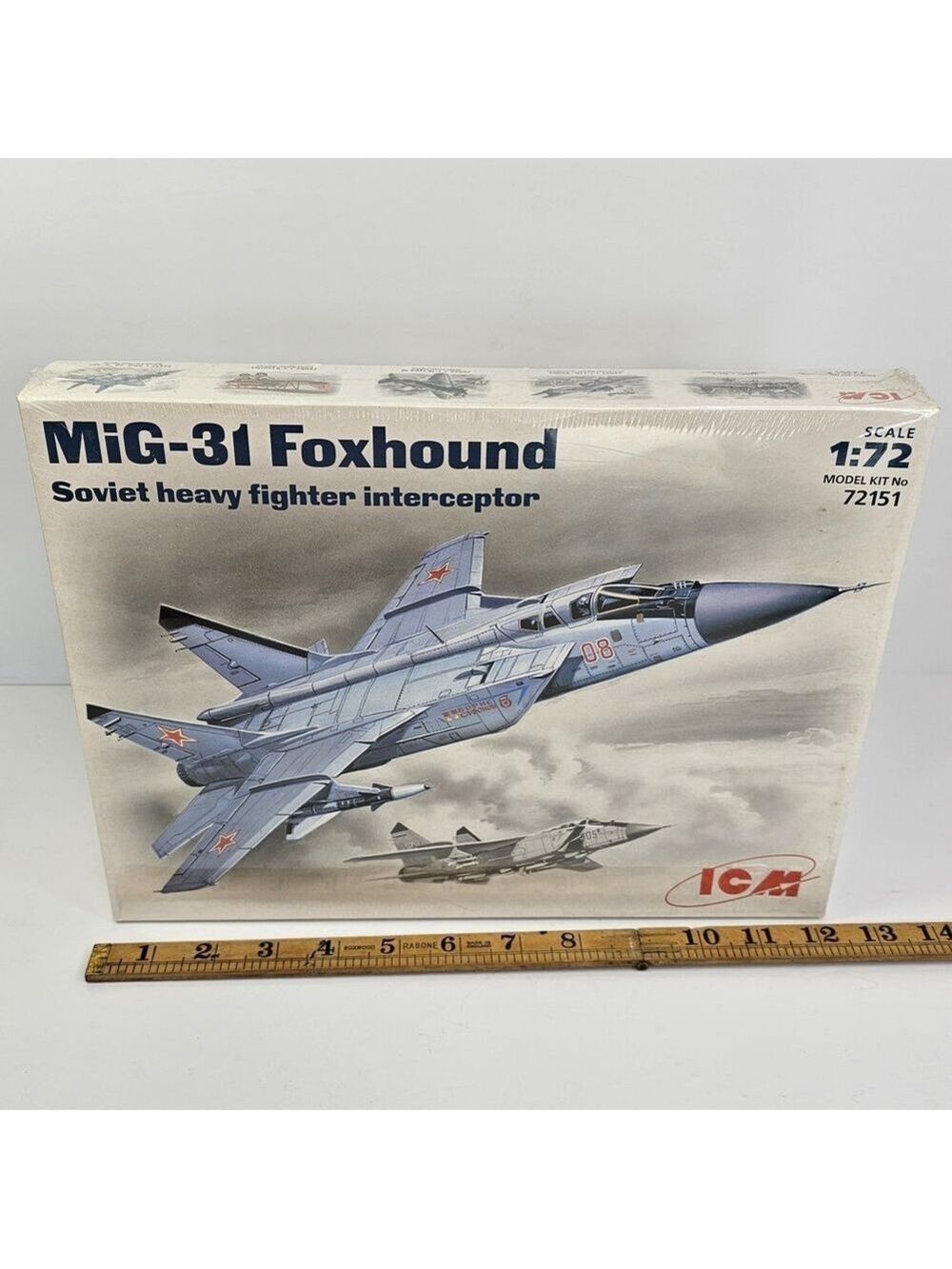 SEALED ICM 1/72 Scale MiG-31 Foxhound - Factory Sealed New Dragon Models